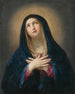 La Madona en oración - Guido Reni — vista de la obra