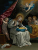 The Virgin Sewing, accompanied by four angels, known as The Seamstress - Guido Reni — artwork view