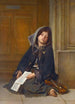 La Mendiante - Guillaume Charles Brun — vista de la obra