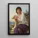 Contemplación - Guillaume Seignac — cuadro enmarcado en la pared
