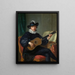 Retrato de Monsieur Aublet - Guillaume Voiriot — cuadro enmarcado en la pared