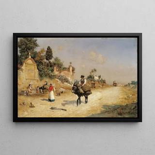 Guillermo Gmez Gil - The Reding Fountain By the Fountain.webp