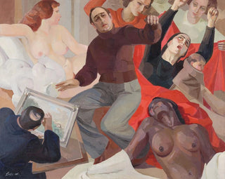 Autorretrato - Guillermo Laborde — vista de la obra