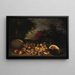 Fruitful painting - Gumersindo Díaz — framed artwork on a wall