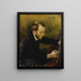 Portrait of the painter Eero Järnefelt - Gunnar Berndtson — framed artwork on a wall