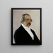 Portrait of Zacharie Topelius - Gunnar Berndtson — framed artwork on a wall