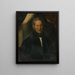Retrato del abogado de Spiš Frainse - Gérard de Frainse — cuadro enmarcado en la pared