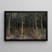 Chemins mystiques, vue de forêt - Gust van de Wall Perné — framed artwork on a wall