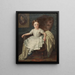 Hilda Amalia Brusewitz née en 1853 - Gustaf Henrik Brusewitz — framed artwork on a wall