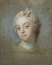 Retrato de una dama - Gustaf Lundberg — vista de la obra