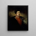 Portrait painting of Baron R. F. G. Wrede - Gustaf Wilhelm Finnberg — framed artwork on a wall