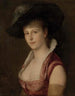 Portrait Painting Bertha Linda - Gustav Gaul — artwork view