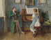 Música de salón - Gustav Igler — vista de la obra