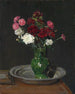 Bouquet de claveles - Gustav Kampmann — vista de la obra