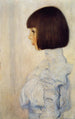 Portrait of Hélène Klimt - Gustav Klimt — artwork view