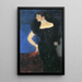 Retrato de Rosa von Rosthorn-Friedmann - Gustav Klimt — cuadro enmarcado en la pared