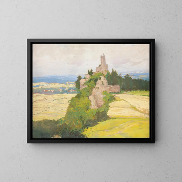 Frédéric - Gustav Macoun — cuadro enmarcado en la pared