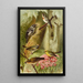 The World of North American Birds pl12 - Gustav Mützel — framed artwork on a wall
