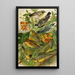 The world of North American birds pl14 - Gustav Mützel — framed artwork on a wall