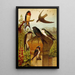 The World of North American Birds pl19 - Gustav Mützel — framed artwork on a wall