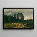 Antes de la tormenta - Gustav Ranzoni — cuadro enmarcado en la pared