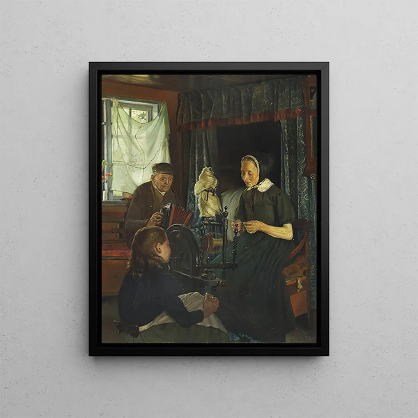 Gustav Vermehren - Interir fra Hedeboegnen.webp