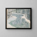 Dégel - Gustav Wentzel — framed artwork on a wall