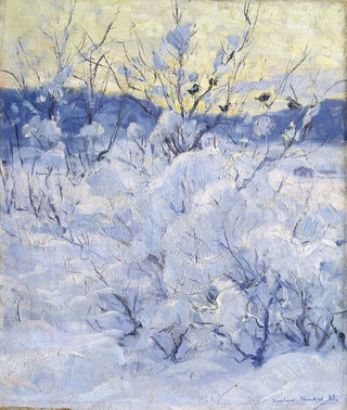 Gustav Wentzel - Winter Evening.webp