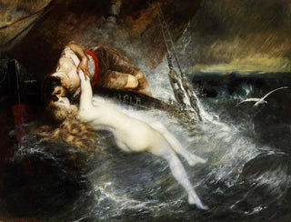 Gustav Wertheimer - The Kiss of the Siren.webp
