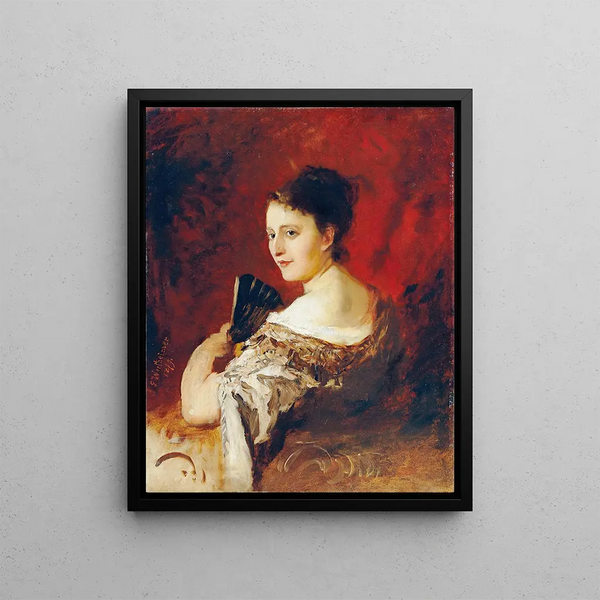 Gustav Wertheimer - Theresia Fritz at the age of about 18.webp