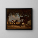 an Arab encampment - Gustave-Achille Guillaumet — framed artwork on a wall