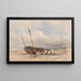 Blankenberge - Gustave Adolphe Simonau — cuadro enmarcado en la pared