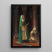 In the mosque - Gustave Boulanger — framed artwork on a wall
