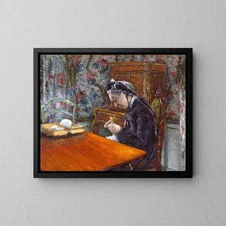 Gustave Caillebotte - Mademoiselle Boissire Knitting.webp