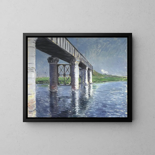 Gustave Caillebotte - The Seine and the Railroad Bridge at Argenteuil.webp