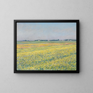 Gustave Caillebotte - The plain of Gennevilliers yellow fields.webp