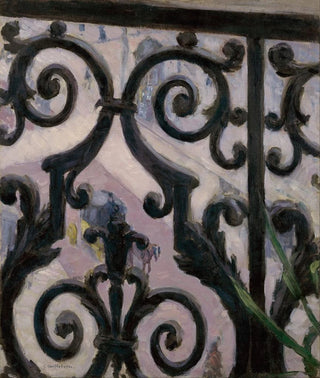 Gustave Caillebotte - View from a balcony.webp