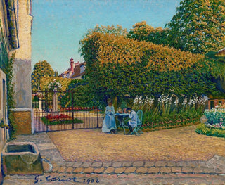 El Jardín - Gustave Cariot — vista de la obra