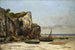 Beach in Normandy - Gustave Courbet — artwork view