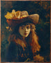 Retrato de una niña - Gustave Courbet — vista de la obra