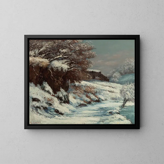 Gustave Courbet - Effet De Neige.webp