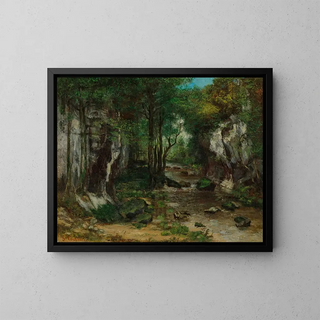 Gustave Courbet - Le Ruisseau de Puits Noir.webp