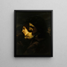 Los amantes en el campo - Gustave Courbet — cuadro enmarcado en la pared