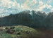 Panorama view of the Alps Les Dents du Midi - Gustave Courbet — artwork view