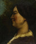 Retrato de mujer - Gustave Courbet — vista de la obra