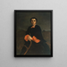 Retrato de mujer Juliette Courbet - Gustave Courbet — cuadro enmarcado en la pared