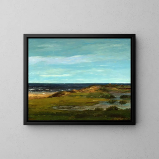 Marino - Gustave Courbet — cuadro enmarcado en la pared