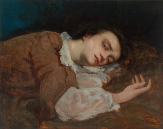 Gustave Courbet - Study For Les Demoiselles Des Bords De La Seine t Girls On The Banks Of The Seine.webp