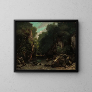 Gustave Courbet - The Valley of Les PuitsNoir.webp