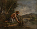 El pescador - Gustave Courbet — vista de la obra